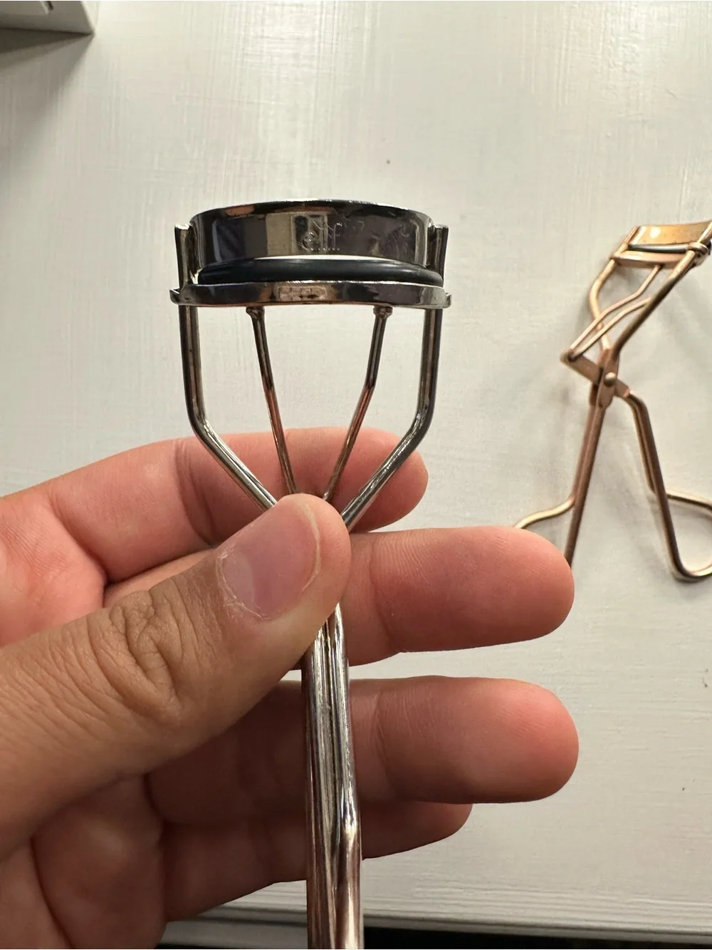 SHISHEDO, ELF,& TWEEZERMAN set of 3 Metal Eyelash Curlers